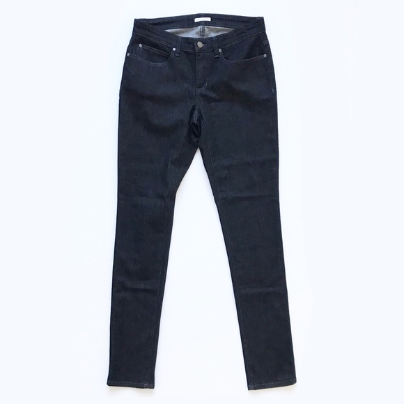 EILEEN FISHER Dark Wash Skinny Jeans Sz 6 - Picture 2 of 7
